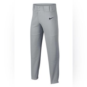The Nike Core Open Hem Big Boys' Baseball Pants grey size XL
